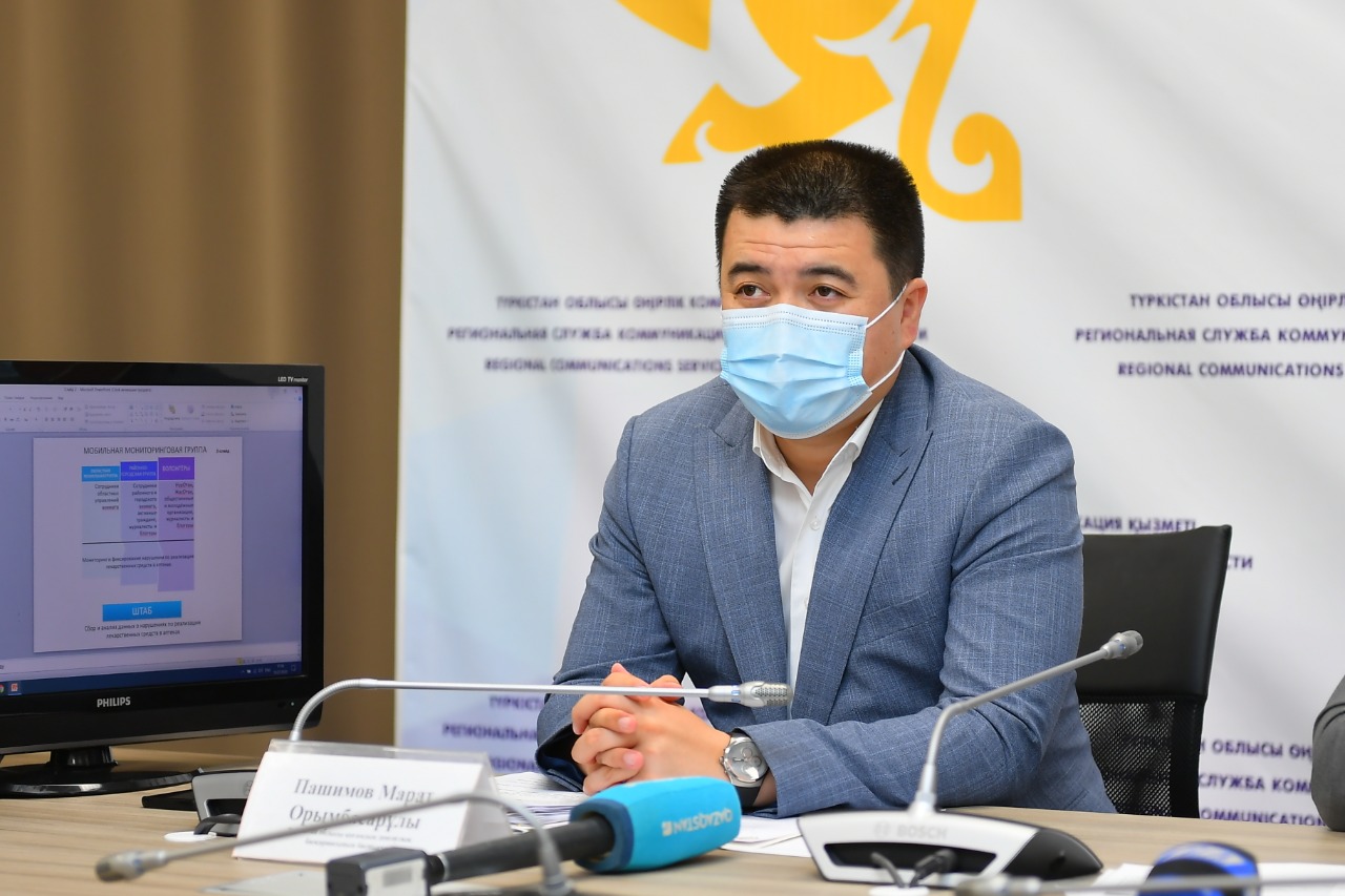 Главный врач Туркестанской области:«Ослабление карантинных мер не означает исчезновение вируса»