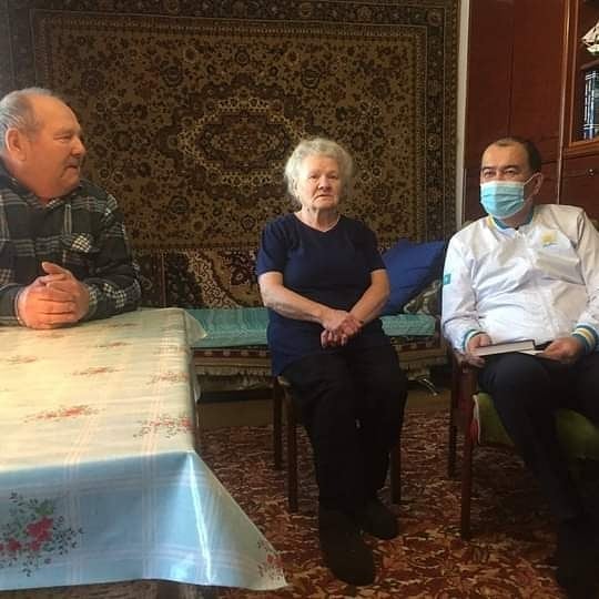 Кандидат партия «Nur Otan» встретился с жителями Железинского района