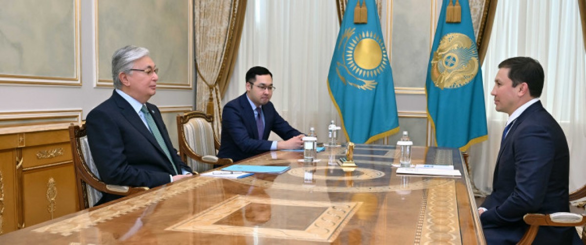 Токаев принял нового президента НОК Геннадия Головкина