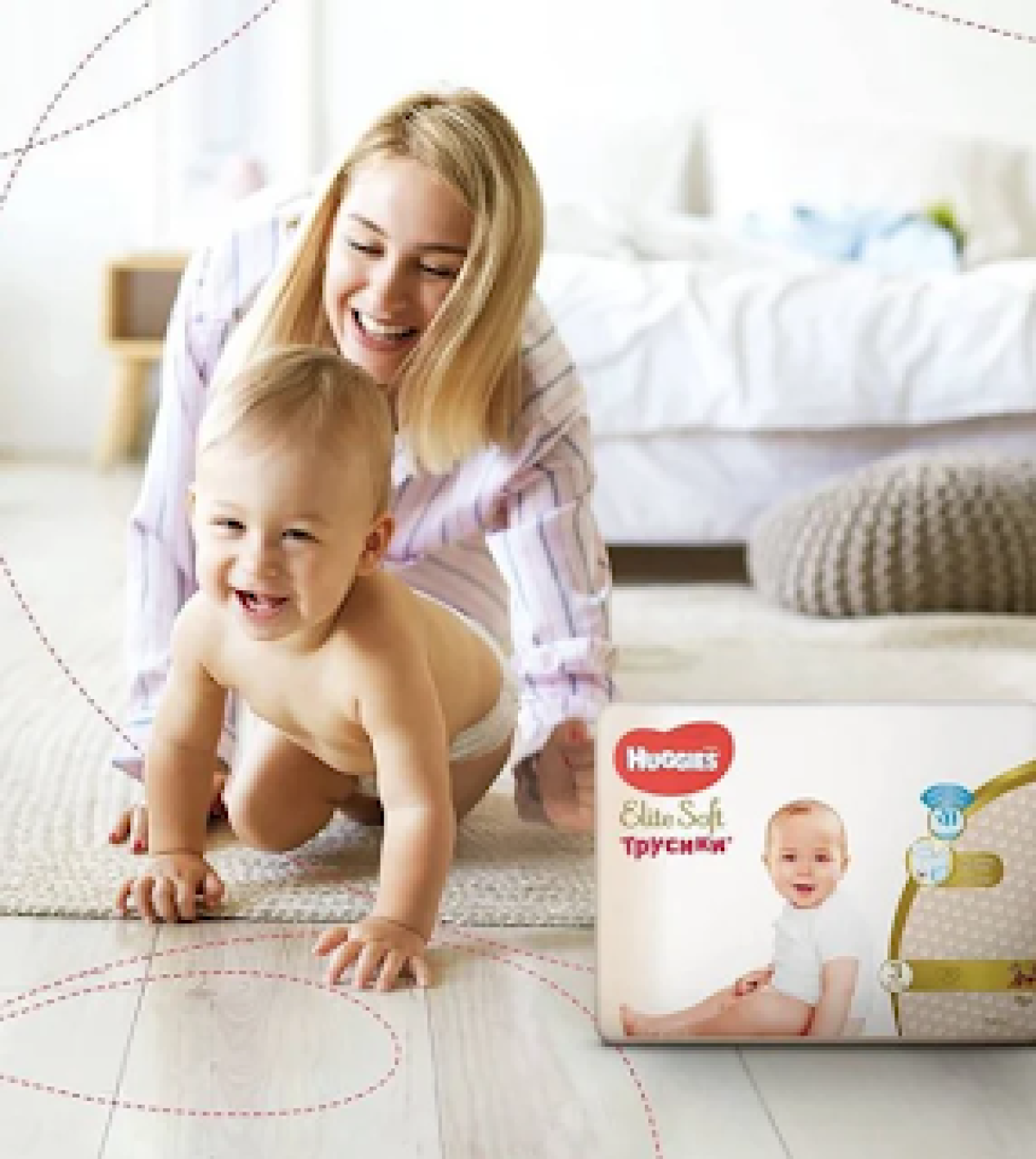 Отличительные особенности подгузников Huggies
