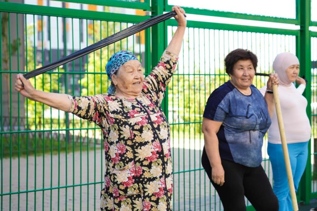 «Таза Қазақстан»: участники «AULAFIT» поддержали акцию (+ВИДЕО)