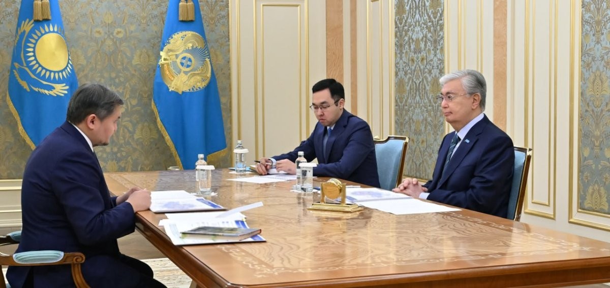 Президент принял Саясата Нурбека